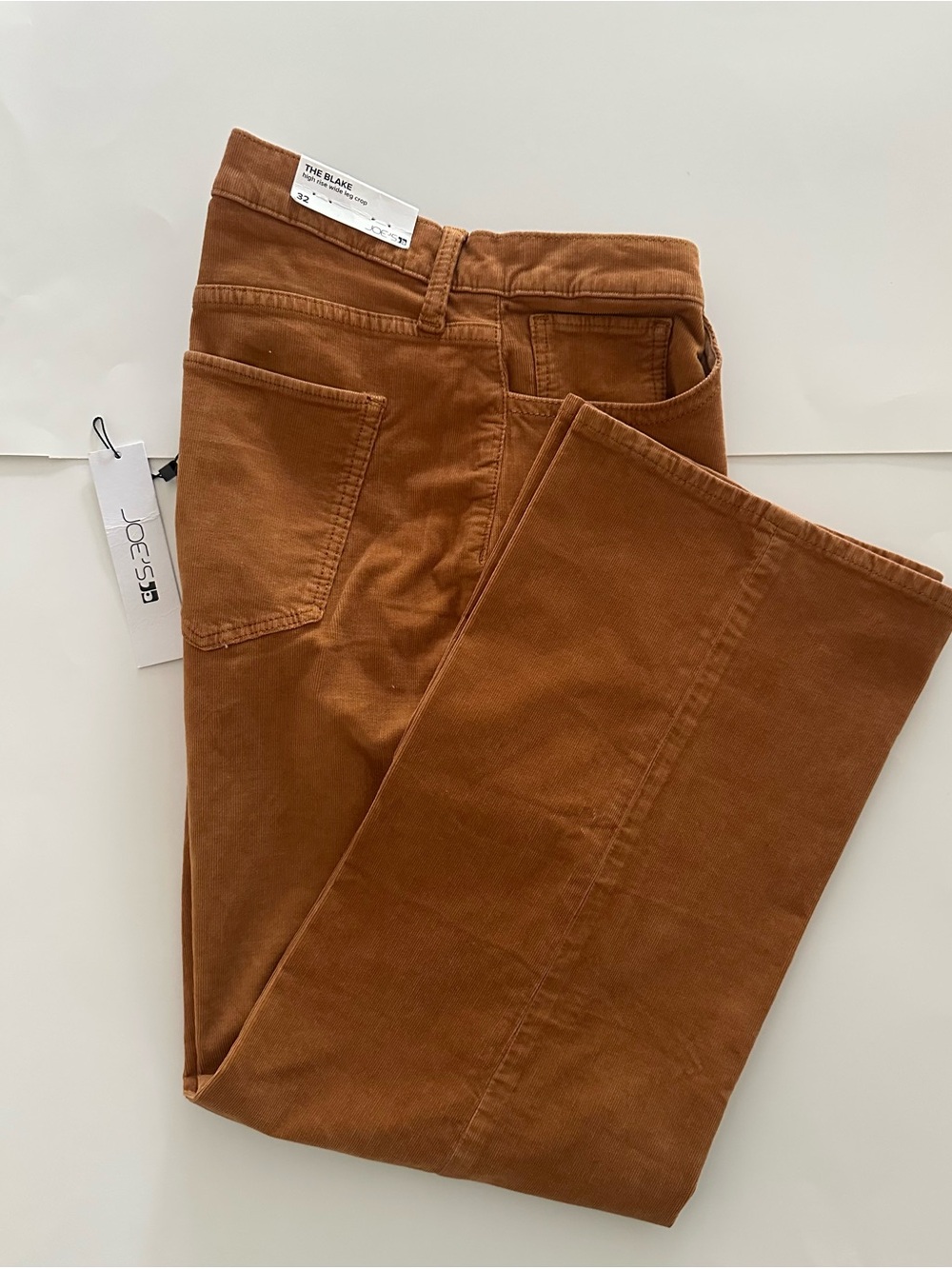 NWT The Blake Corduroy Pants Butterscotch, 32